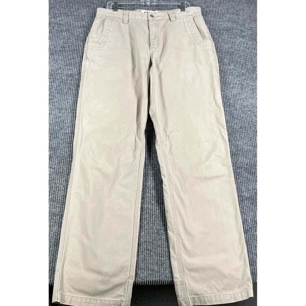 Mountain Khaki Pants Mens 35x34 Beige Chino Outdoor Hiking Climbing Camping